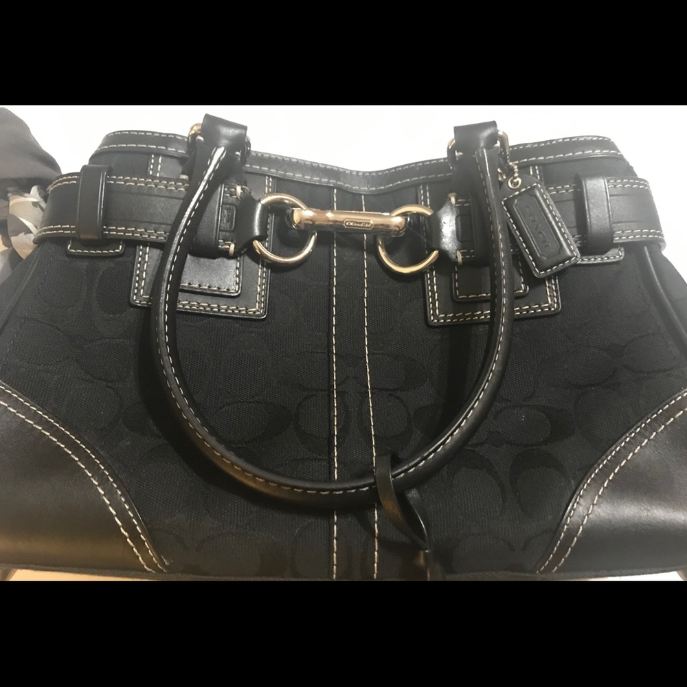 Authentic Coach Purse and Wallet Set